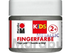 Marabu KIDS Finger Paint 100ml – Metallic Silver