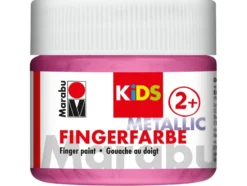 Marabu KIDS Finger Paint 100ml – Metallic Rose Pink