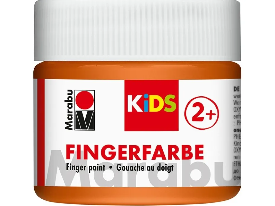 Marabu KIDS Finger Paint 100ml – 013 Orange