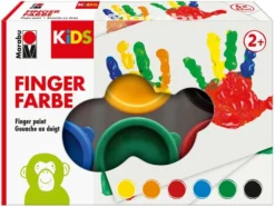 Marabu KIDS Finger Paint Set – 6x35ml