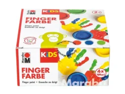 Marabu KIDS Finger Paint Set – 4x100ml