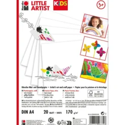 Marabu KiDS Little Artist Malepapir – A4 170g – 20 ark
