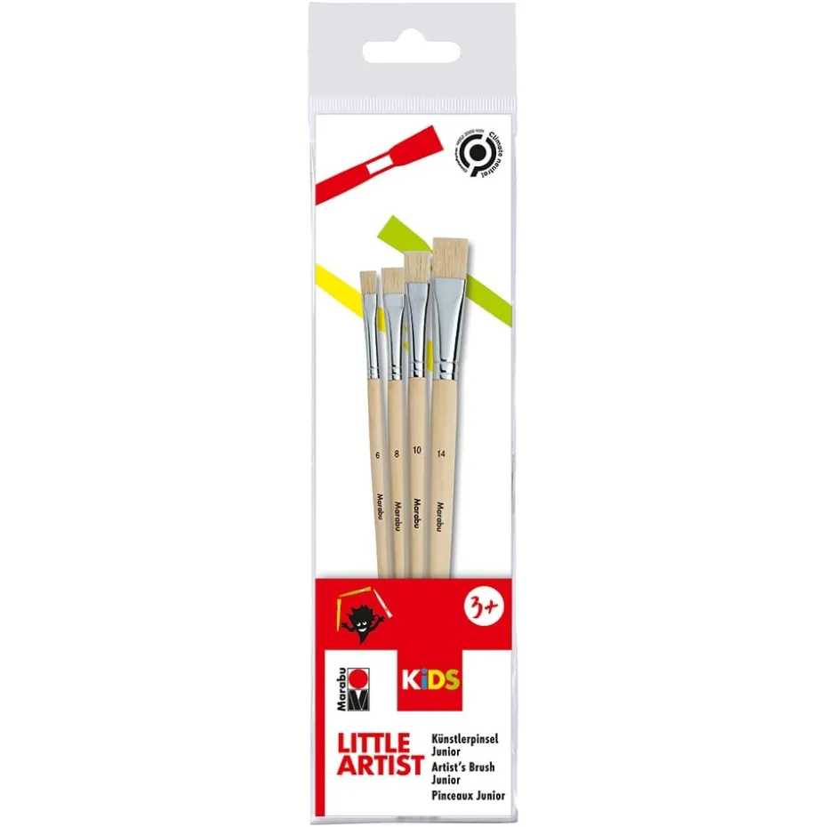 Marabu KiDS Little Artist Penselsett Junior – 4 stk