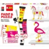 Marabu KiDS Little Artist Sett – Paint & Puzzle Unicorn