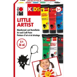 Marabu KiDS Little Artist Sett – 6 x 36ml
