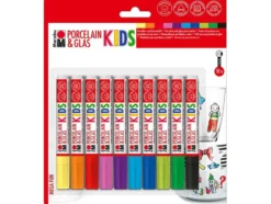 Marabu KIDS Porcelain & Glas – Mega Fun Sett 10stk set
