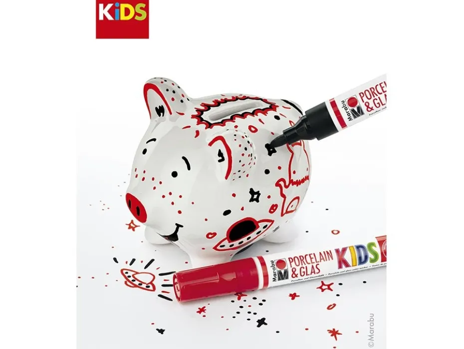 Marabu KiDS Porcelain & Glas Painter Sett – Money Box