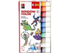 Marabu KIDS Window Color Vindusmaling – 10x25ml