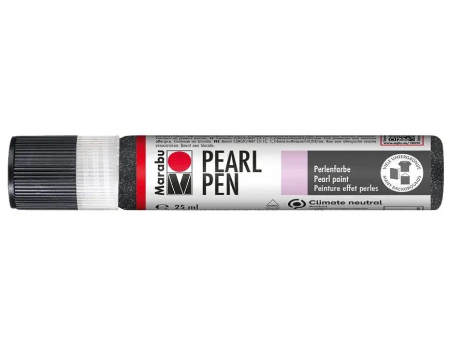 Marabu Pearl Pen 25ml – 574 shimmer-black