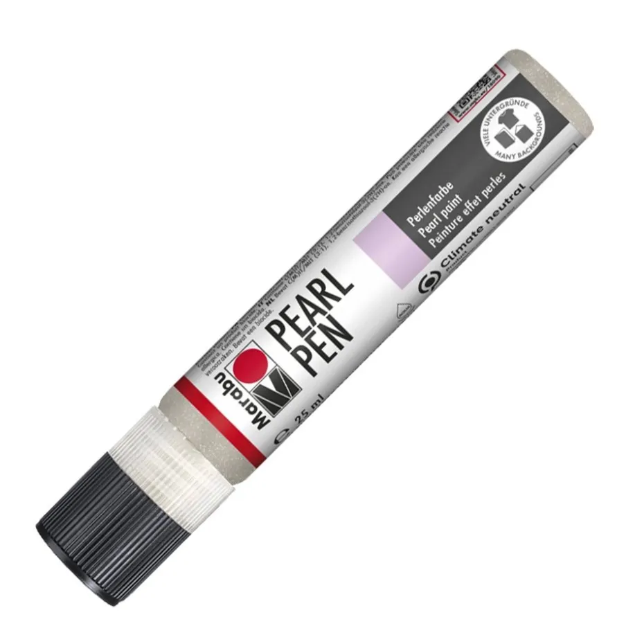 Marabu Pearl Pen 25ml – 572 shimmer-mother-of-pearl