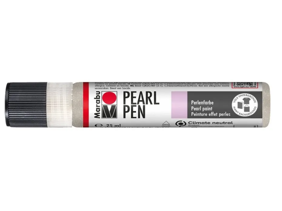 Marabu Pearl Pen 25ml – 572 shimmer-mother-of-pearl