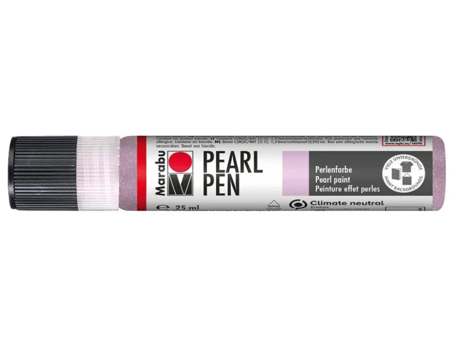 Marabu Pearl Pen 25ml – 534 shimmer-rose pink