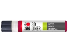 Marabu Pluster Pen – 638 Rubinrød