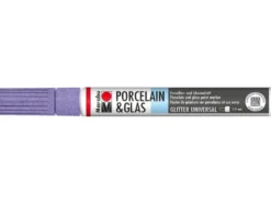 Marabu Porcelain & Glas Painter 1-2mm – 507 Glitter lilla