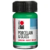 Marabu Porcelain & Glass Blank 15ml – 158 Eplegrønn