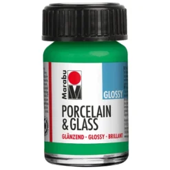 Marabu Porcelain & Glass Blank 15ml – 158 Eplegrønn