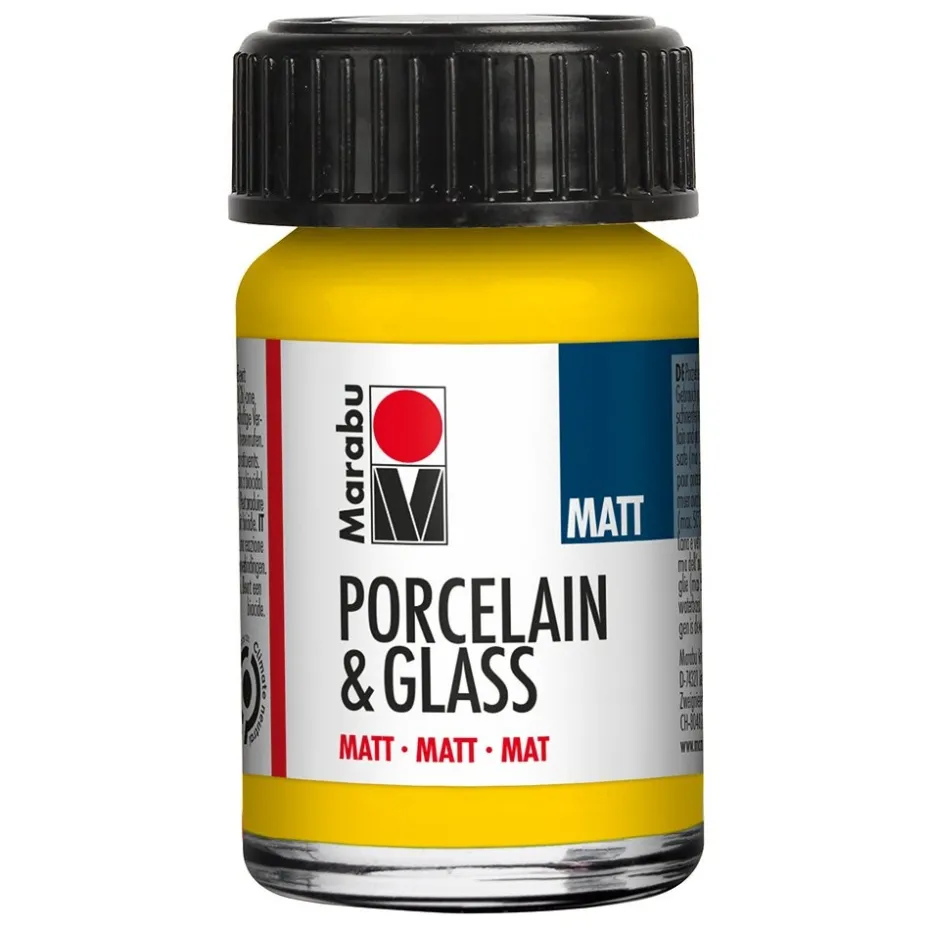 Marabu Porcelain & Glass Matt 15ml – 220 Solgul