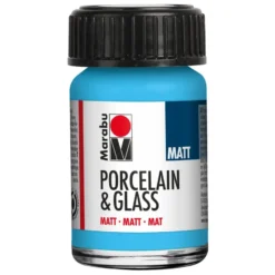 Marabu Porcelain & Glass Matt 15ml – 090 Lys blå