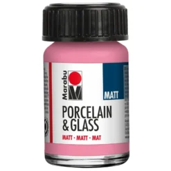 Marabu Porcelain & Glass Matt 15ml – 133 Rosa