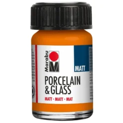 Marabu Porcelain & Glass Matt 15ml – 013 Orange