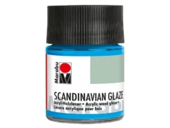 Marabu Scandinavian Glaze 50ml – 597 shimmer brilliant blue