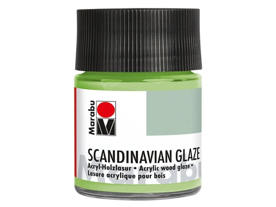 Marabu Scandinavian Glaze 50ml – 560 shimmer-reseda