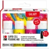 Marabu Super Cell Pouring Sett – 4x60ml – Mix Galaxy