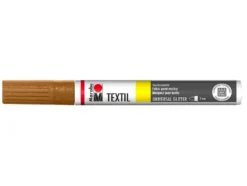 Marabu Textil Glitter Tekstiltusj – 546 Brun