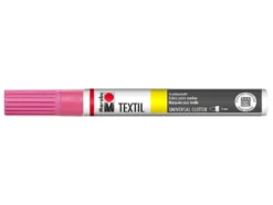 Marabu Textil Glitter Tekstiltusj – 533 Rosa
