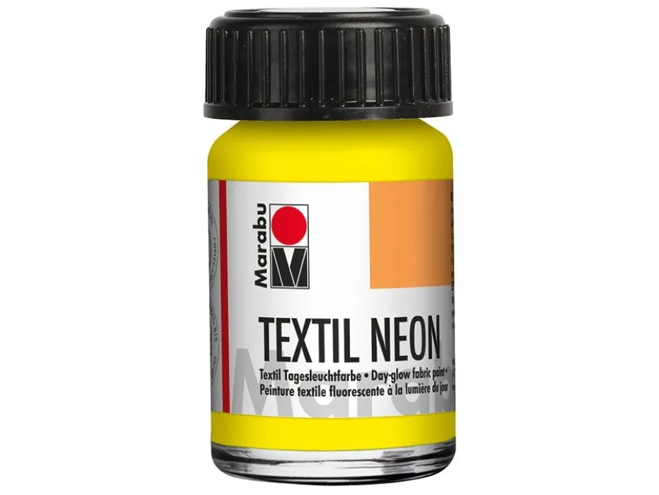 Marabu Textil Neon 15ml – 321 Neon-gul