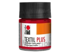 Marabu Textil Plus Tekstilmaling 50ml – 032 Karminrød