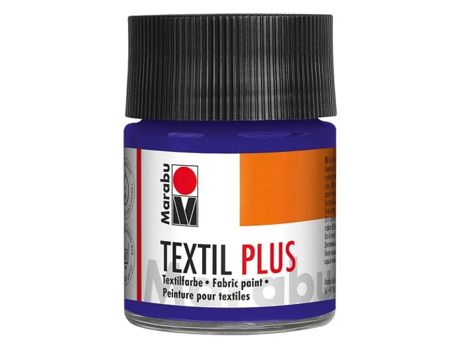 Marabu Textil Plus Tekstilmaling 50ml – 051 Mørk fiolett