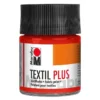 Marabu Textil Plus Tekstilmaling 50ml – 030 Lys sinoberrød