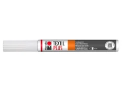 Marabu Textil Plus Tekstiltusj – 070 Hvit