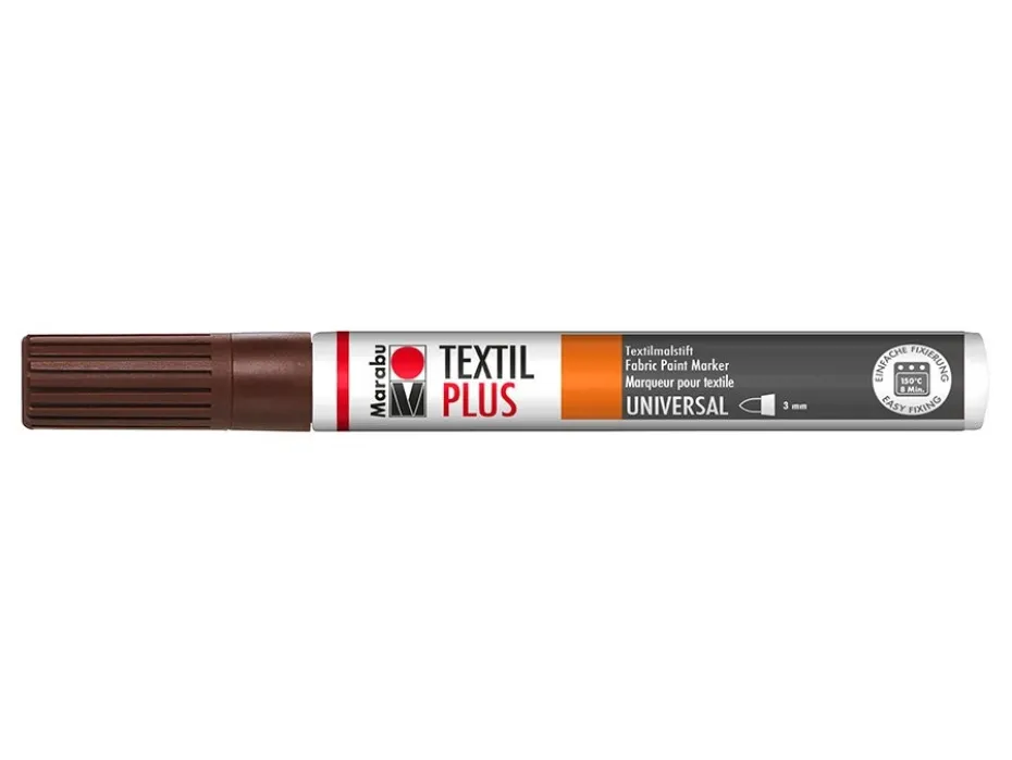 Marabu Textil Plus Tekstiltusj – 046 Brun