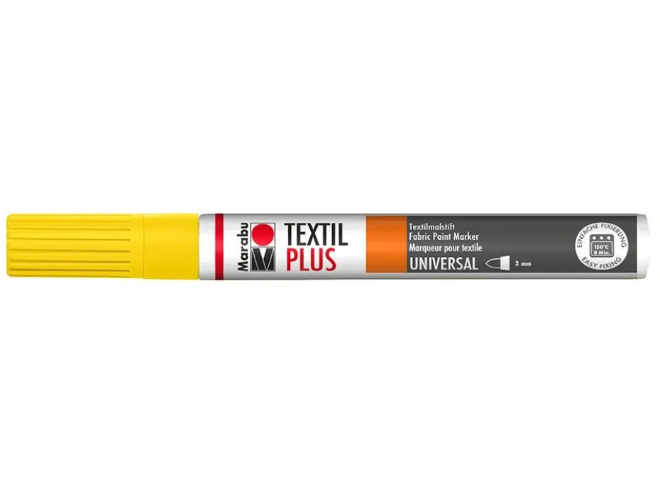 Marabu Textil Plus Tekstiltusj – 019 Gul