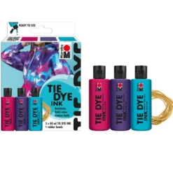 Marabu TIE DYE Ink Set 3 x 80 ml Trend