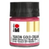 Marabu Yukon Gold Cream 50ml – 735 Metallic-magenta