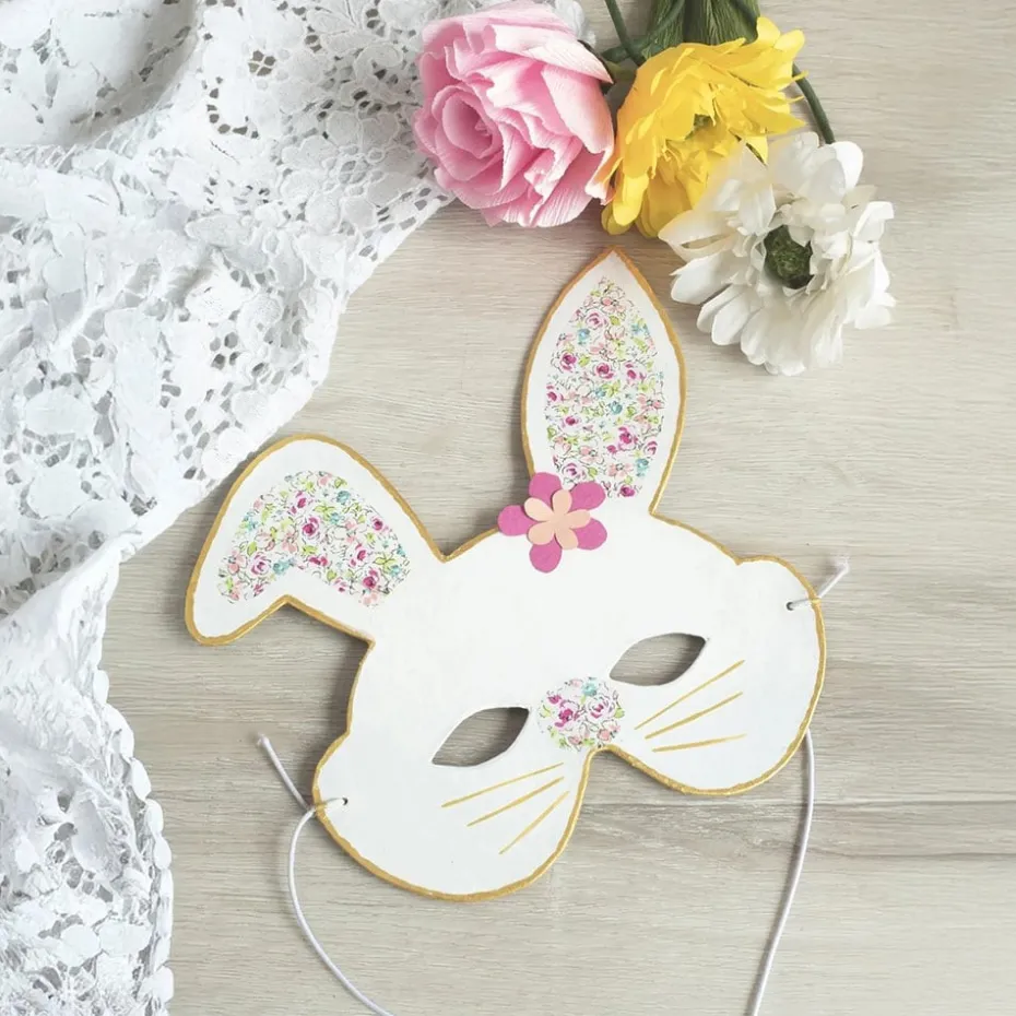 Maske Barn Halv – Kanin