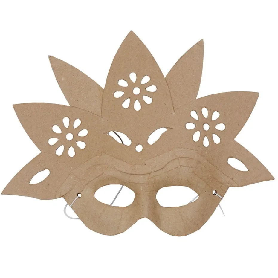 Maske Voksen – Blomsterkrone