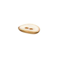 Metallknapp 454472 2-hulls – 12mm – 84 Gull