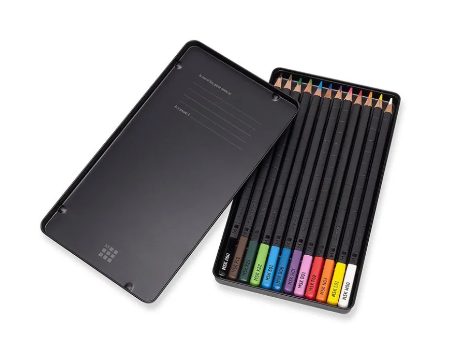 Moleskine Akvarellblyant – Sett med 12 stk