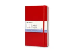Moleskine Art Sketchbook Hard L – Blank Scarlet Red