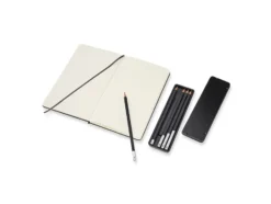 Moleskine Art Sketching Kit Drawing Hard L – Blank Black
