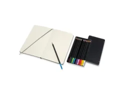 Moleskine Art Sketching Kit Watercolor Hard L – Blank Black