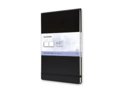 Moleskine Art Watercolor Album Hard A4 – Blank Black