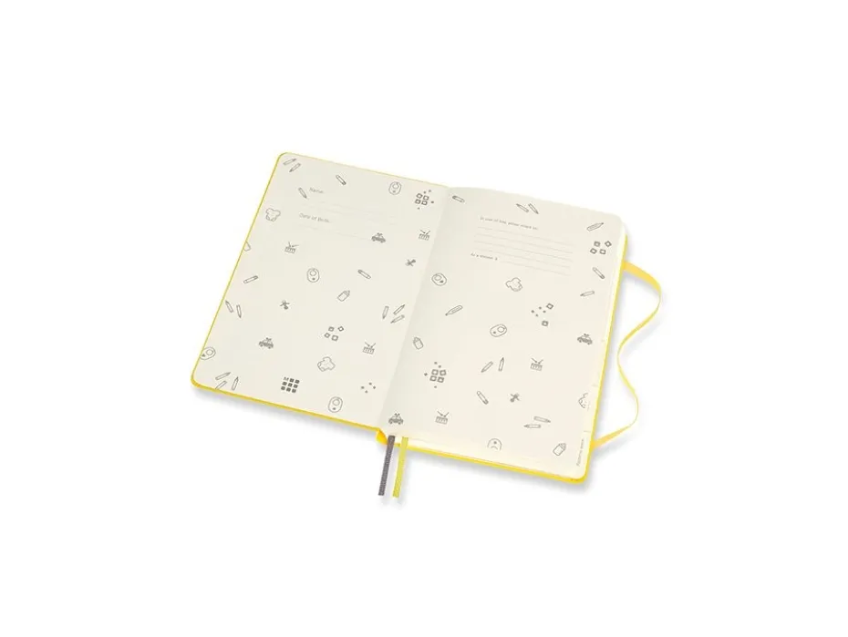 Moleskine Baby Journal Hard L – Yellow PMS 116c