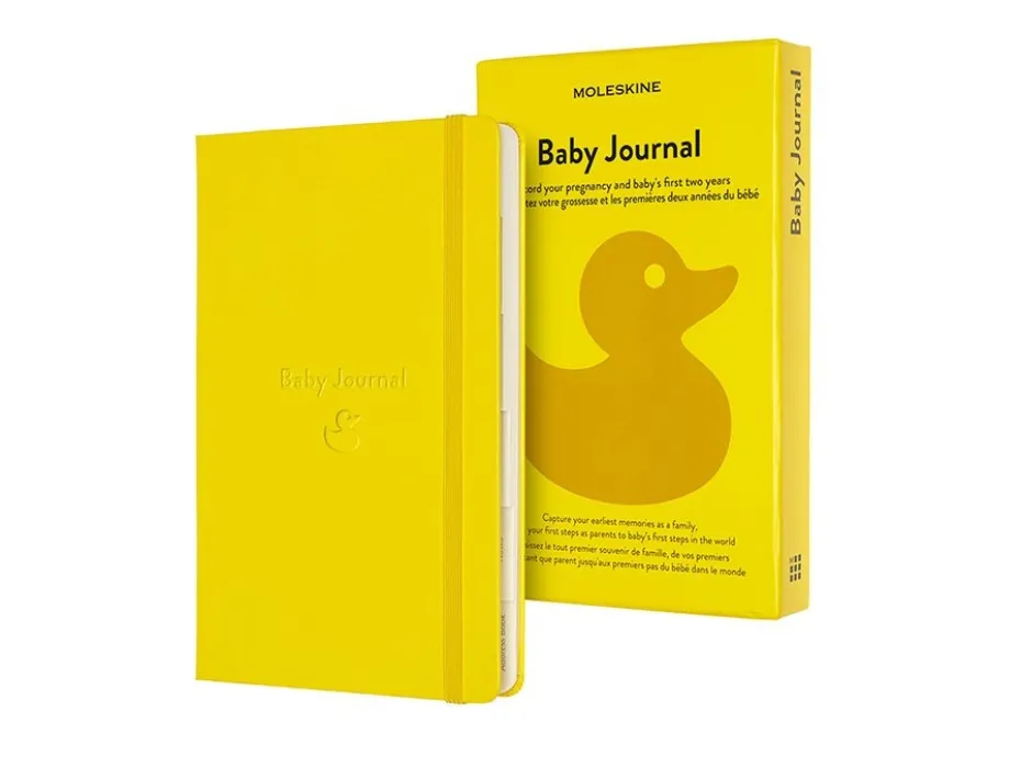 Moleskine Baby Journal Hard L – Yellow PMS 116c