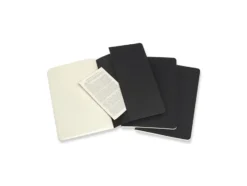Moleskine Cahier Journal 3pk L – Prikker Black