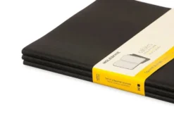 Moleskine Cahier Journal 3pk XL – Ruter Black